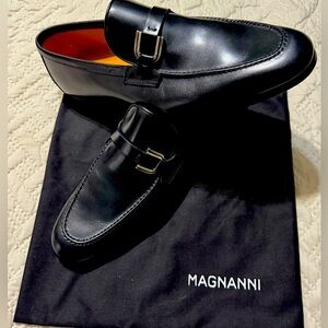 Magnani Flex Men”s  Silvano Apron Toe Bit Loafers